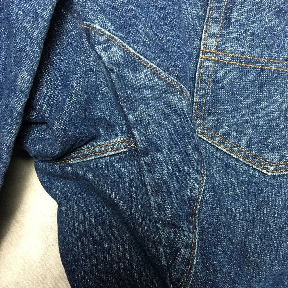 Wrangler FR Mens Flame Resistant Blue‎ Jeans size 46x30 Work Denim Trades Pants